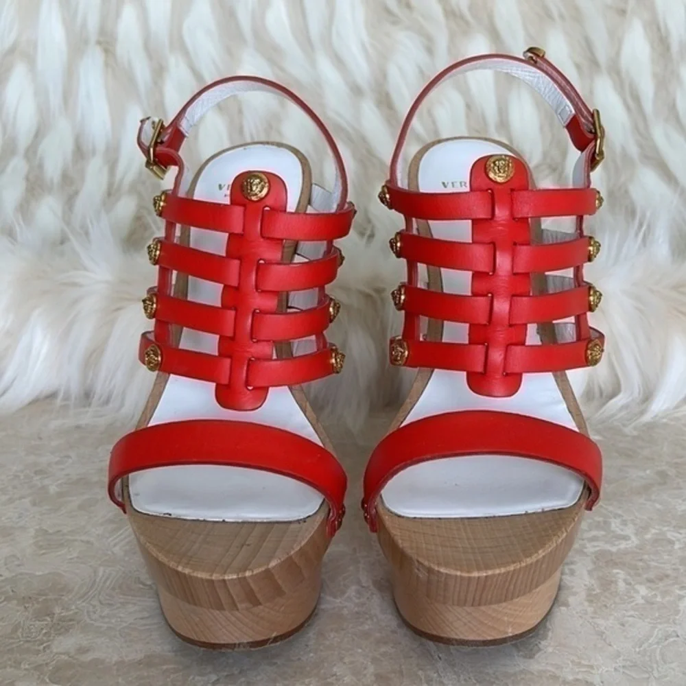 VERSACE‎ leather and wood high authentic​